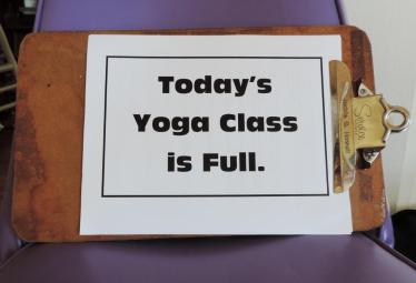 Yoga Is Full Sign