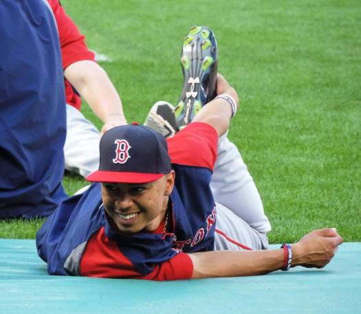 Mookie Betts Yoga
