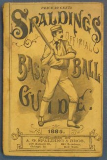 Spalding Baseball Guide 1885