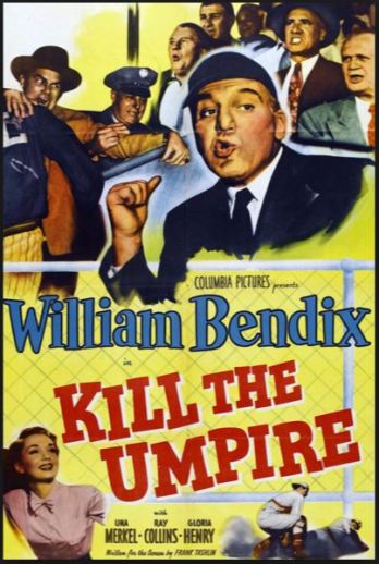 kill the umpire movie poster 1950