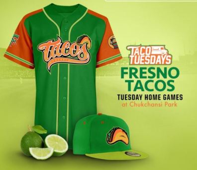 Fresno Grizzlies Taco Tuesdays
