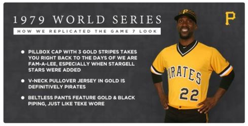 Pirates Sunday Night Throwbacks