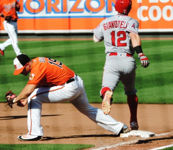 Chris Davis Johnny Giavotella